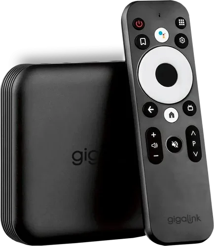 O Gigatv Box É Um Serviço Adicional Da Gigalink, Desenvolvido Para Os Clientes Que Não Possuem Tv Smart Compatível Com O App Gigatv.